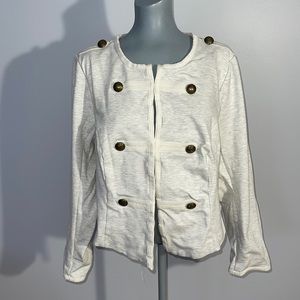 Torrid Double Breasted Military Style Blazer